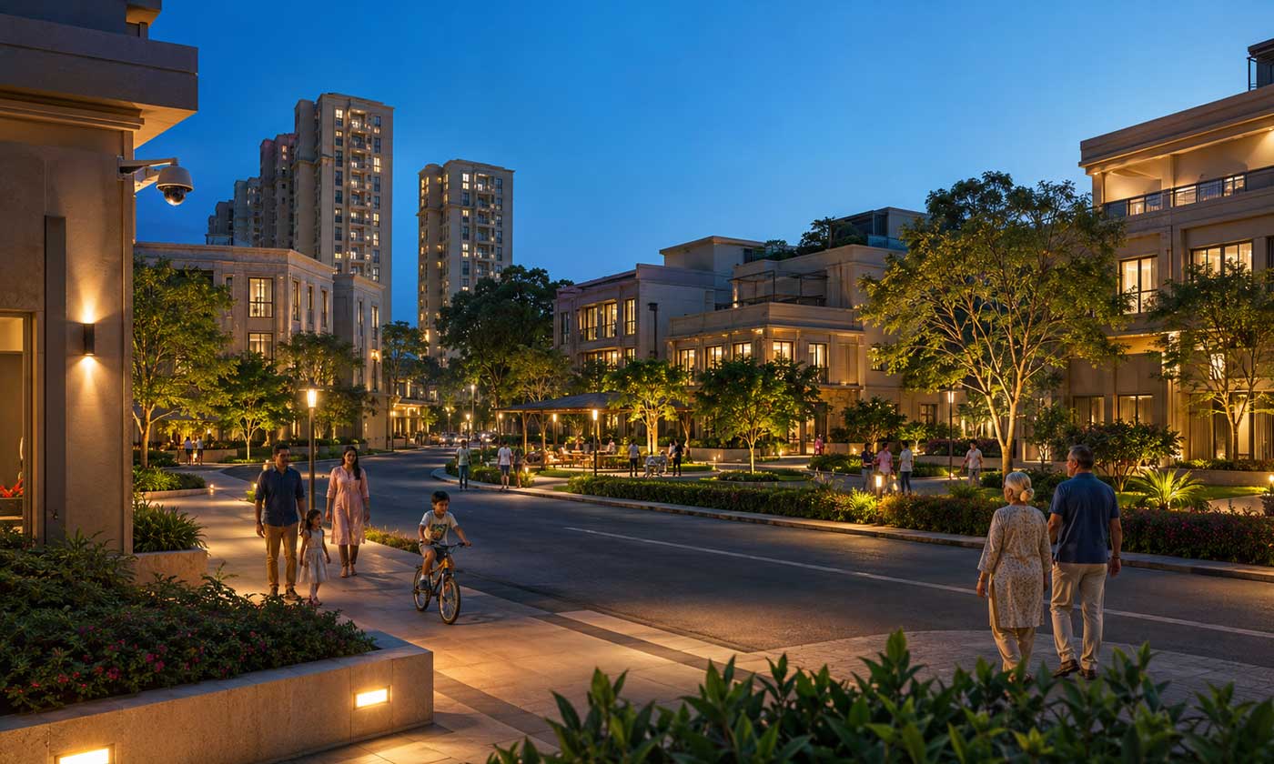 Eco-friendly green township planning at Hiranandani Parks