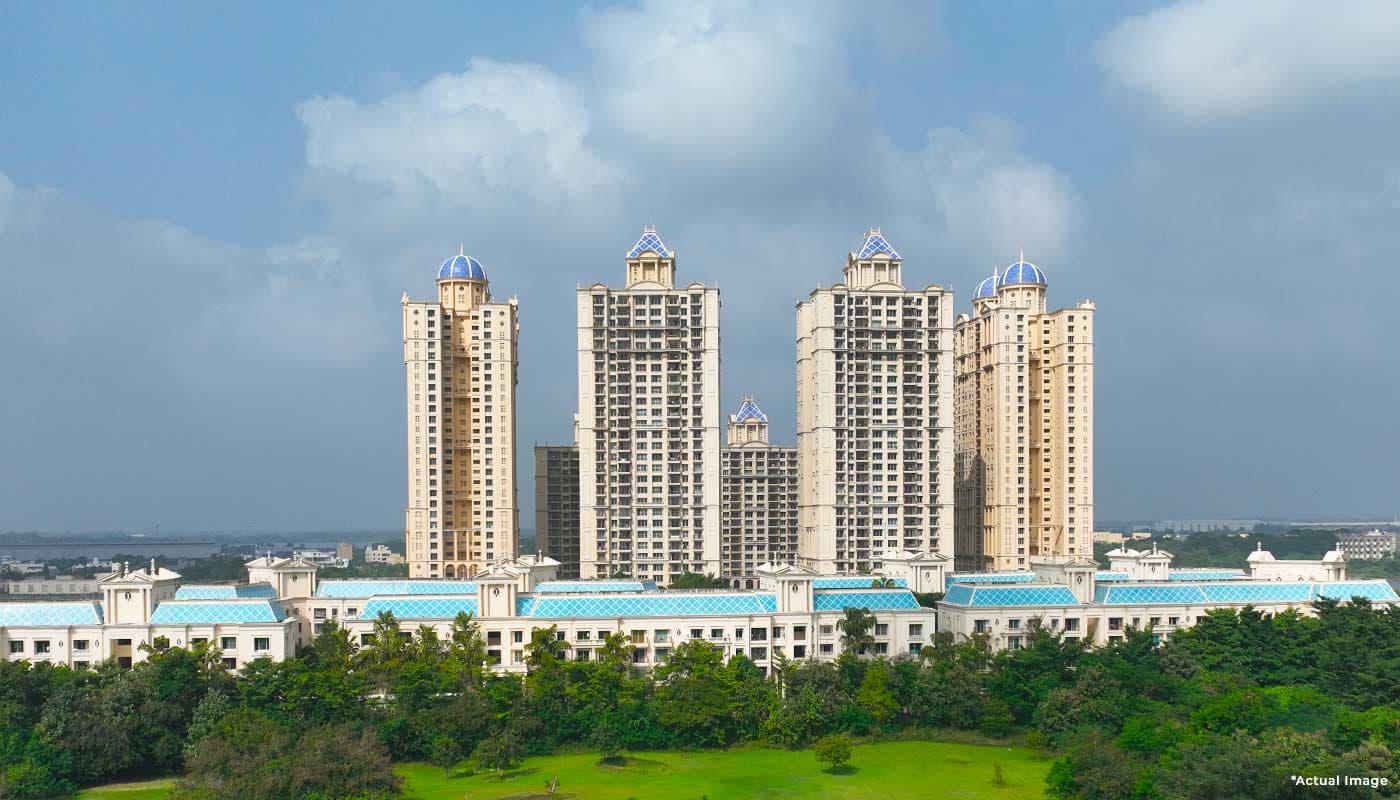 Green spaces at Hiranandani Parks, Oragadam