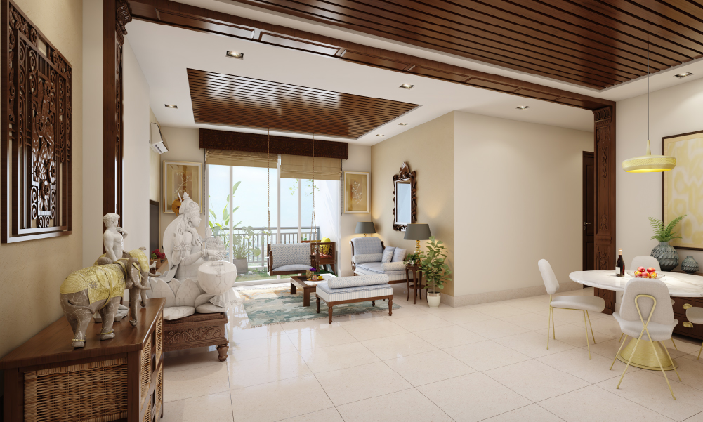 Living Room Home Decor Ideas Hiranandani Parks Chennai